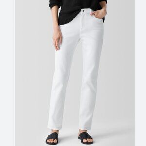 Eileen Fisher Organic Cotton Denim Slim Jean